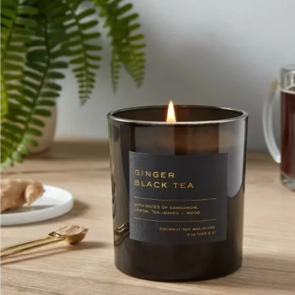 Set of 3 Candles - Ginger Black Tea & Cedarwood Musk - Picture 5 of 5